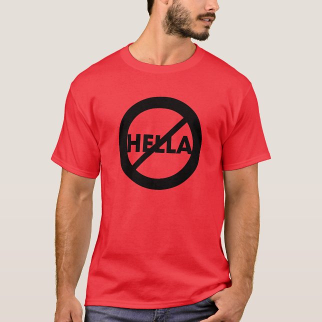 Hella no es una camisa de la palabra (Anverso)