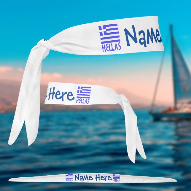 Hellas Bandera Griega Personalización Azul (Subido por el creador)