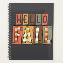 Hello Fall Agenda Design