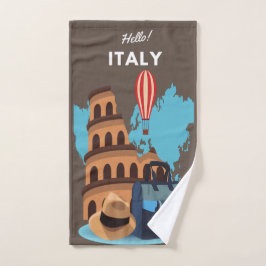 Hello Italy Design Bath Toallas Set
