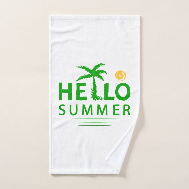 Hello Summer (Toalla de mano)