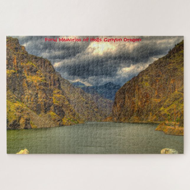 Hells Canyon Oregon. Rompecabezas (Horizontal)