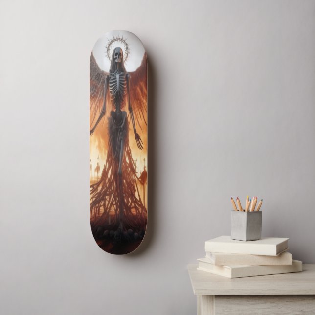 Hells Fire Skateboard Deck (Arte de la pared)