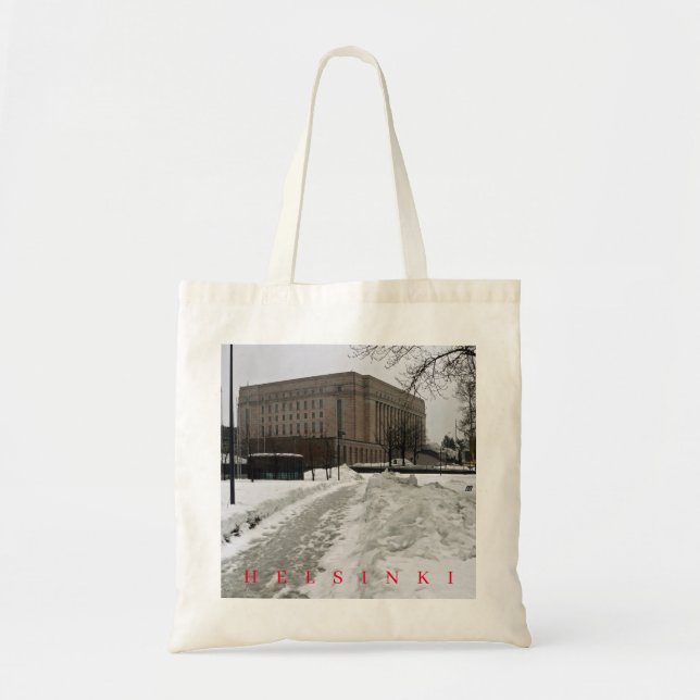 Helsinki Parlamento finlandés Edificio de la bolsa (Frente)