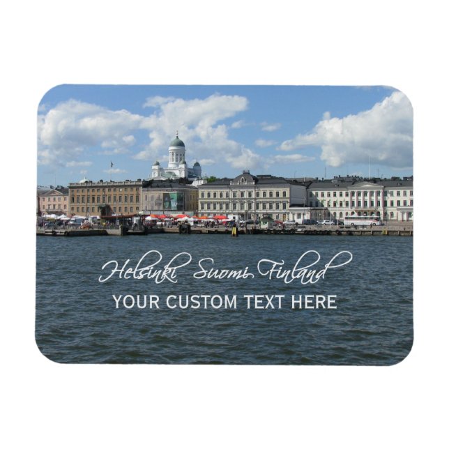 HELSINKI personalizado imán (Horizontal)