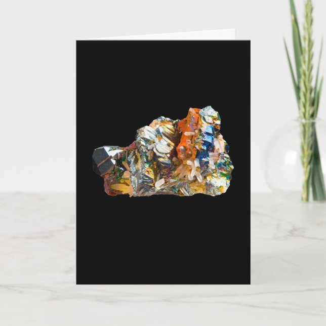 Hematia arcoiris Crystal Añadir propia tarjeta de  (Anverso)