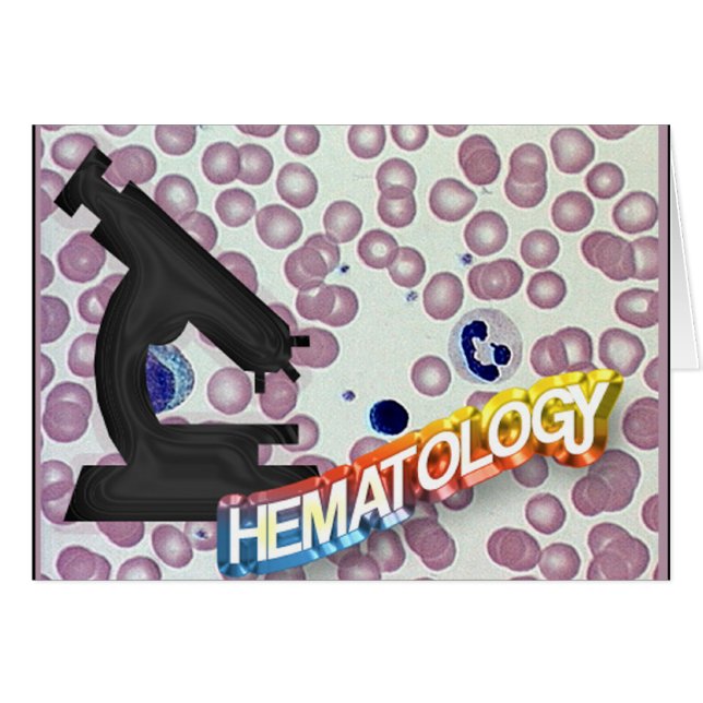 HEMATOLOGÍA - tecnología médica - laboratorio (Anverso (Horizontal))