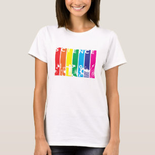 Hembra avanzada de la camiseta de la clase de la