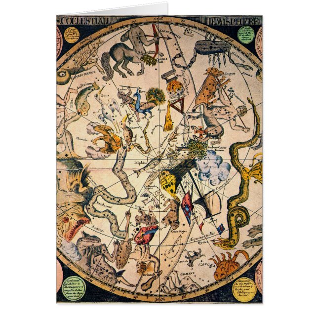 Hemisferio Celeste, 1790 (Frente)