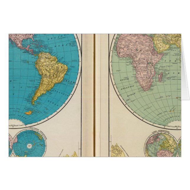 Hemisferio Occidental y Oriental (Anverso (Horizontal))