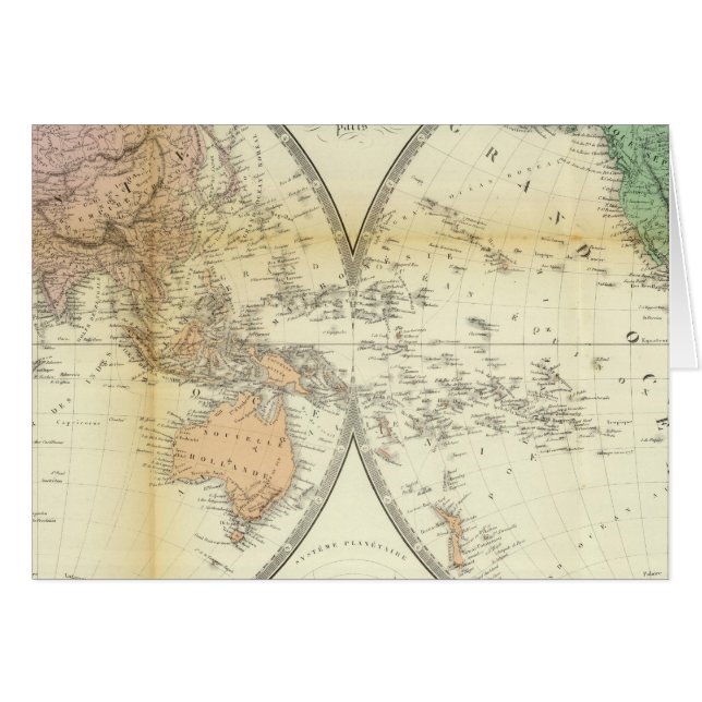 Hemisferio Oriental y Occidental (Anverso (Horizontal))