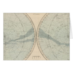 Hemisferio Planisphere Celeste