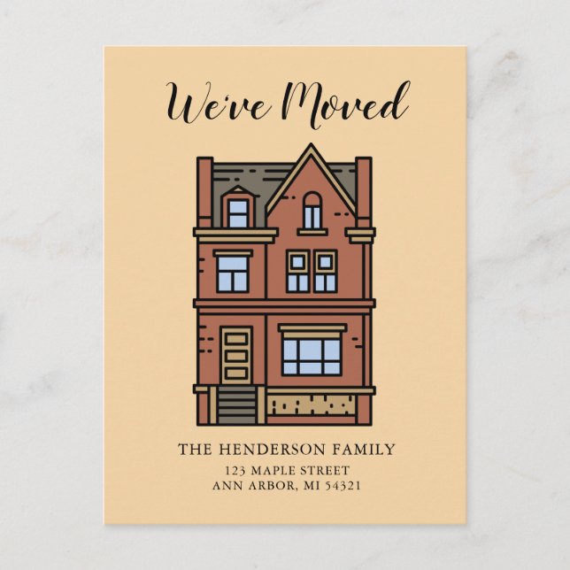 Hemos cambiado la nueva tarjeta de Invitación móvi (Anverso)