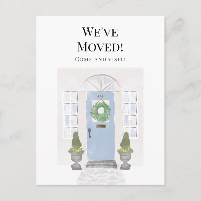 Hemos cambiado la nueva tarjeta postal de color de (Anverso)