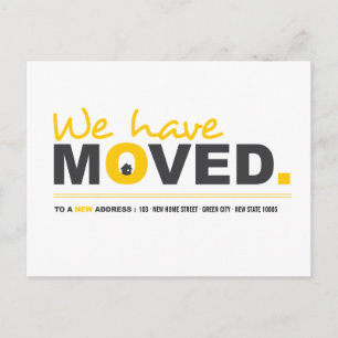 Hemos cambiado la tarjeta postal de Invitación móv