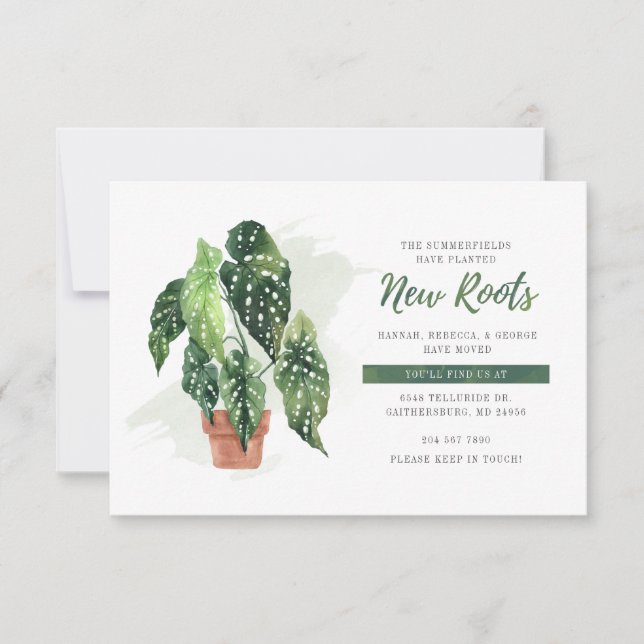 Hemos movido a Boho moviendo la Invitación (Anverso)