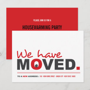 Hemos movido a Invitación en movimiento Fiesta de