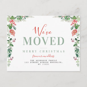 hemos movido a navidades vacaciones invitación en