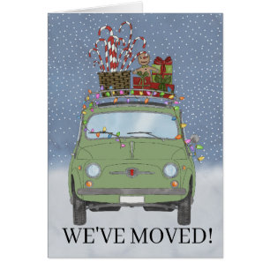 Hemos movido a un pequeño Fiat 500 auto + regalos