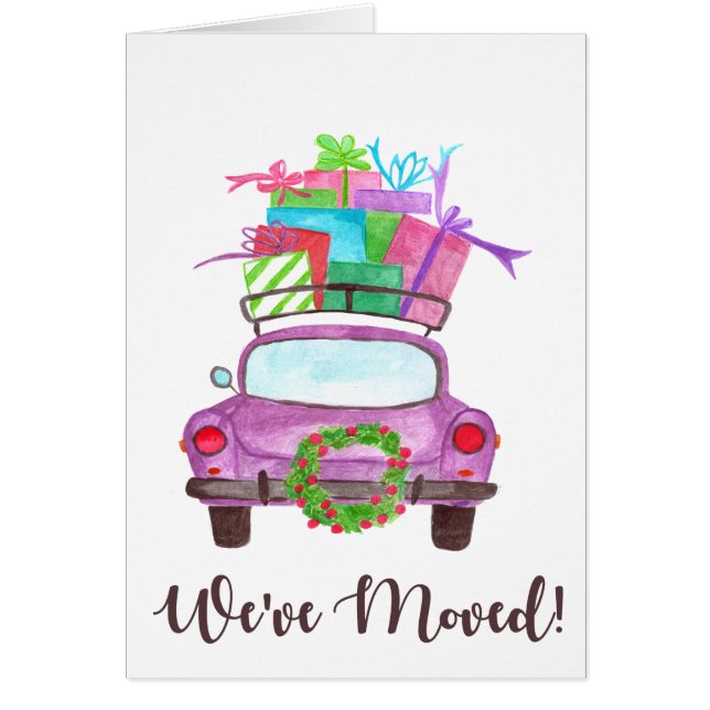 Hemos movido el coche del navidad (Frente)