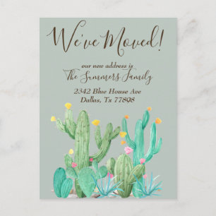 Hemos movido Invitación Cactus Desert Cacti