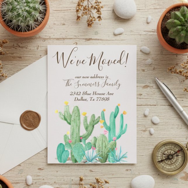 Hemos movido Invitación Cactus Desert Cacti (Subido por el creador)