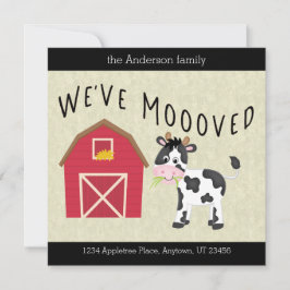 Hemos movido la Cute Barnyard Cow nueva notificaci