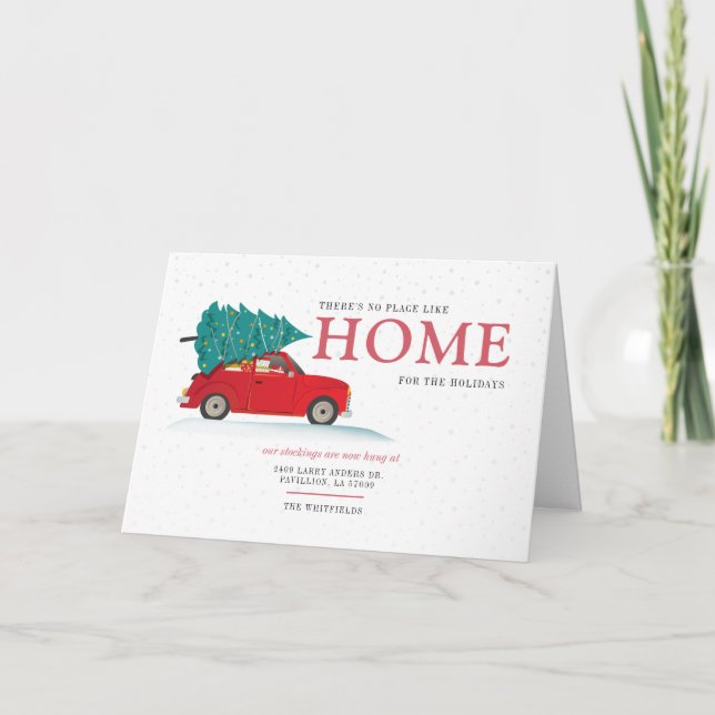 Hemos movido la dirección vacaciones Invitación de (Anverso)