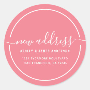 Hemos movido la etiqueta de dirección nueva rosa d