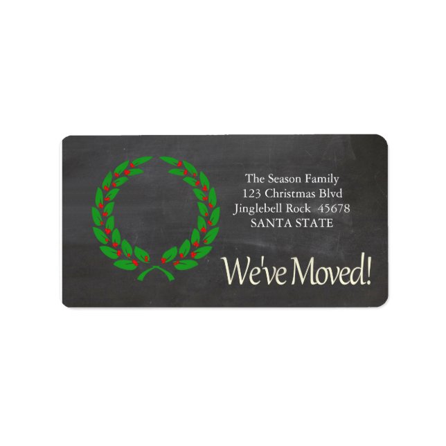 Hemos movido la etiqueta de festividad de flores d (Frente)