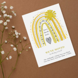 Hemos movido la Invitación arcoiris amarilla de Bo