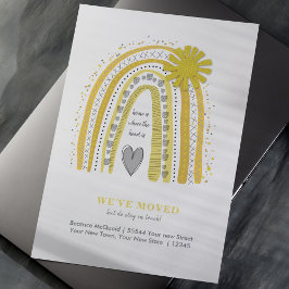 Hemos movido la Invitación arcoiris de Boho