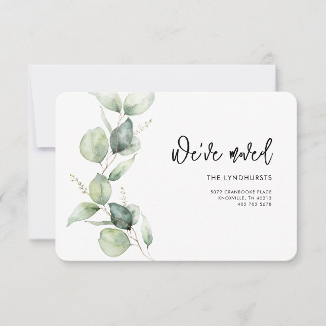 Hemos movido la Invitación de desplazamiento botán (Anverso)