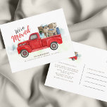 Hemos movido la Invitación de movimiento de acuare<br><div class="desc">¡Comparte tu emoción con tus amigos y familiares! Esta clásica acuarela de camión rojo vintage que hemos movido la tarjeta de invitación tiene tanto un guión decorativo como fuentes modernas que se pueden personalizar fácilmente haciendo clic en el botón "Personalizar". ¿Planear un fiesta de limpieza? Personalizar fácilmente esta postal para...</div>