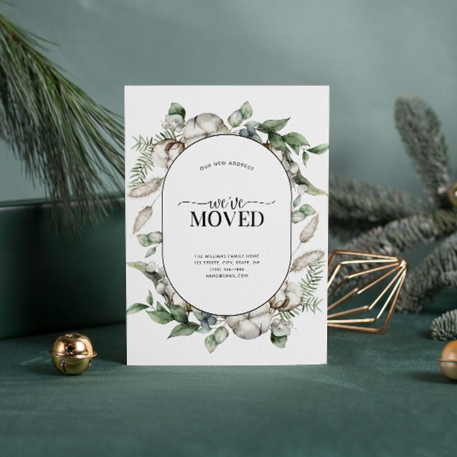 Hemos movido la Invitación de mudanza de granjas (Sending your family and friends a festive 'We've Moved!' Christmas card!
)