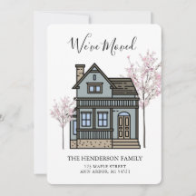 Hemos movido la Invitación de mudanza de la casa v