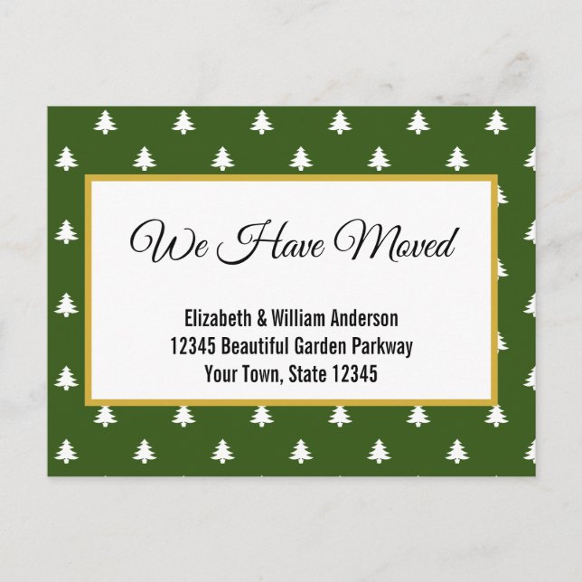 Hemos movido la Invitación en movimiento del árbol (Anverso)