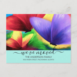 Hemos movido la mariposa de la Invitación Verde az