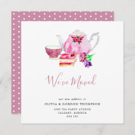 Hemos movido la Moda simple del juego de té de col