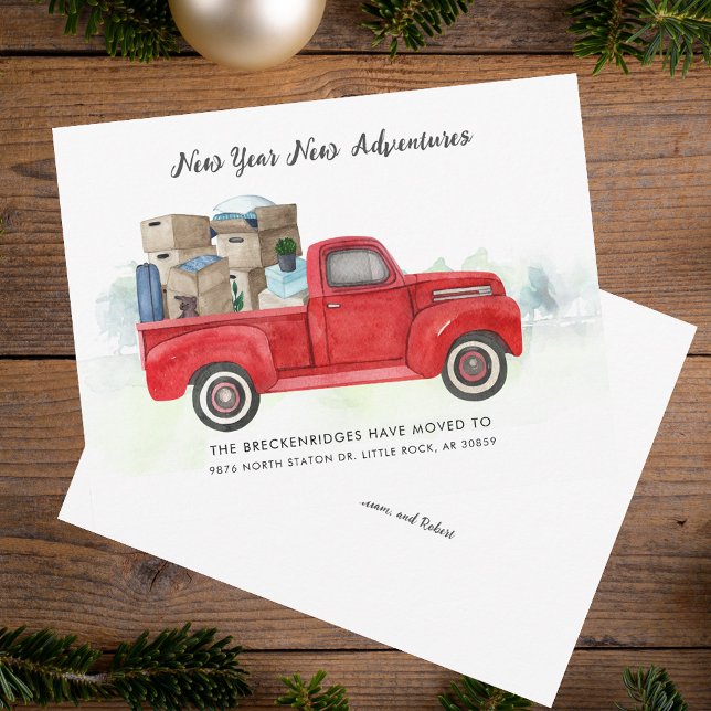 Hemos movido la nueva tarjeta de Invitación móvil  (We've Moved New Address Moving Announcement Card)