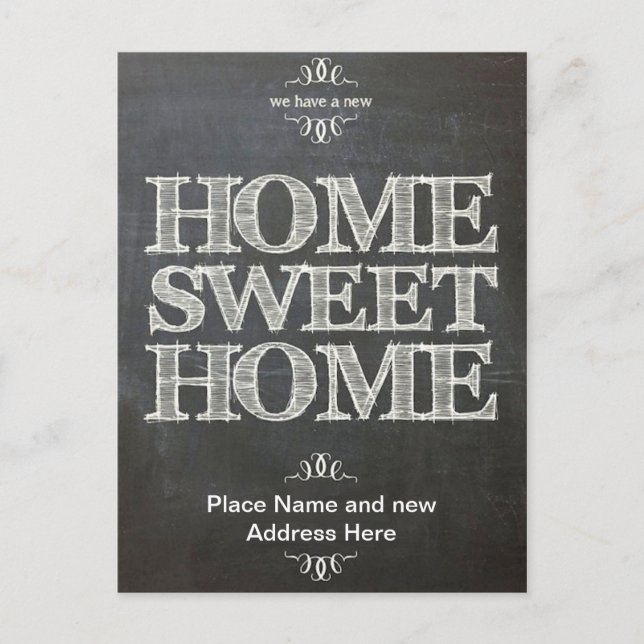 Hemos movido la nueva tarjeta postal de la tarjeta (Anverso)