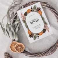 Hemos movido la postal Boho Winter Invitación