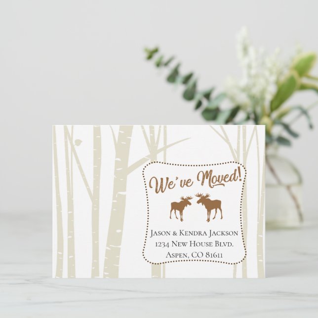 Hemos movido la tarjeta (Anverso de pie)