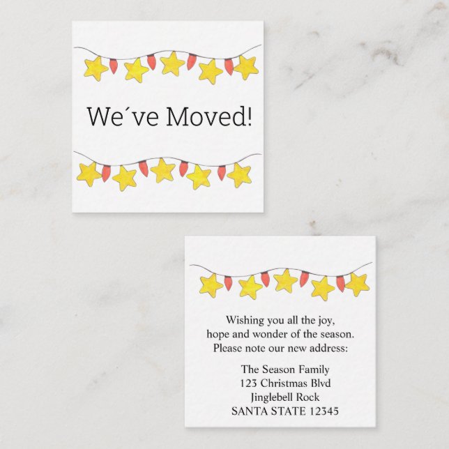 Hemos movido la tarjeta de gabinete de luces de ár (Anverso / Reverso)