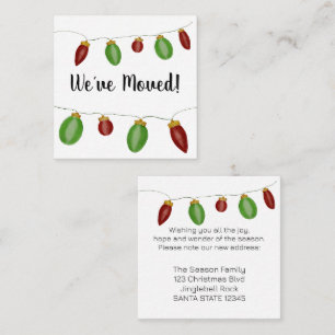 Hemos movido la tarjeta de gabinete de luces de ár