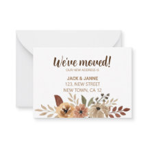 Hemos movido la tarjeta de Invitación de acuarela