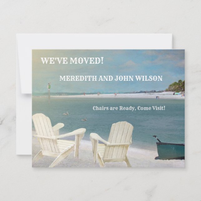 Hemos movido la tarjeta de Invitación Ocean Beach  (Anverso)