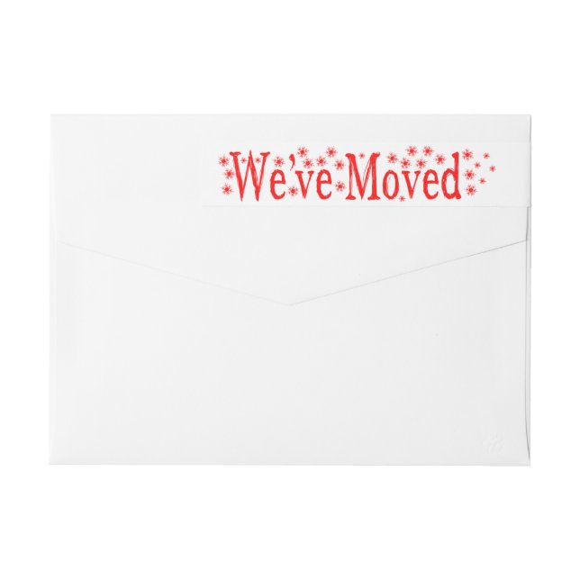 Hemos movido navidad del copo de nieve (Reverso)