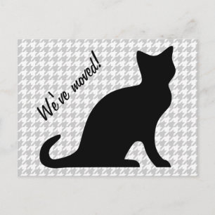 Hemos movido postales con gato negro pequeño
