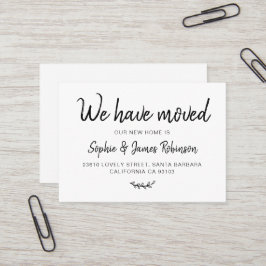 Hemos movido una nueva y simple tarjeta de inserci